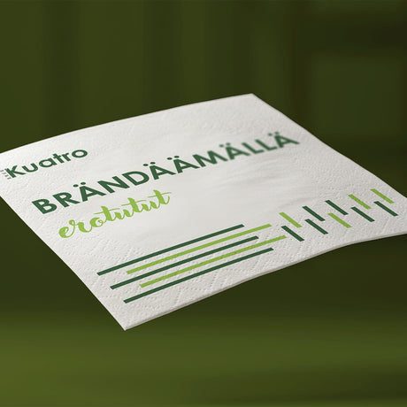 Brändättävät lautasliinat – pieni yksityiskohta, suuri vaikutus
