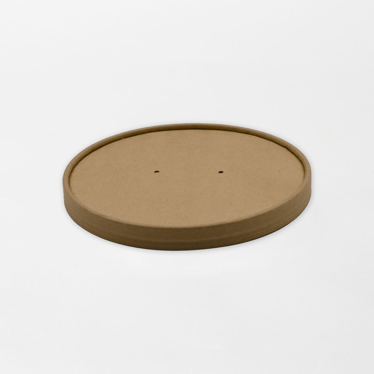 Pyöreiden kartonkikulhojen kartonkikansi ruskea Ø190mm 1100-1800ml