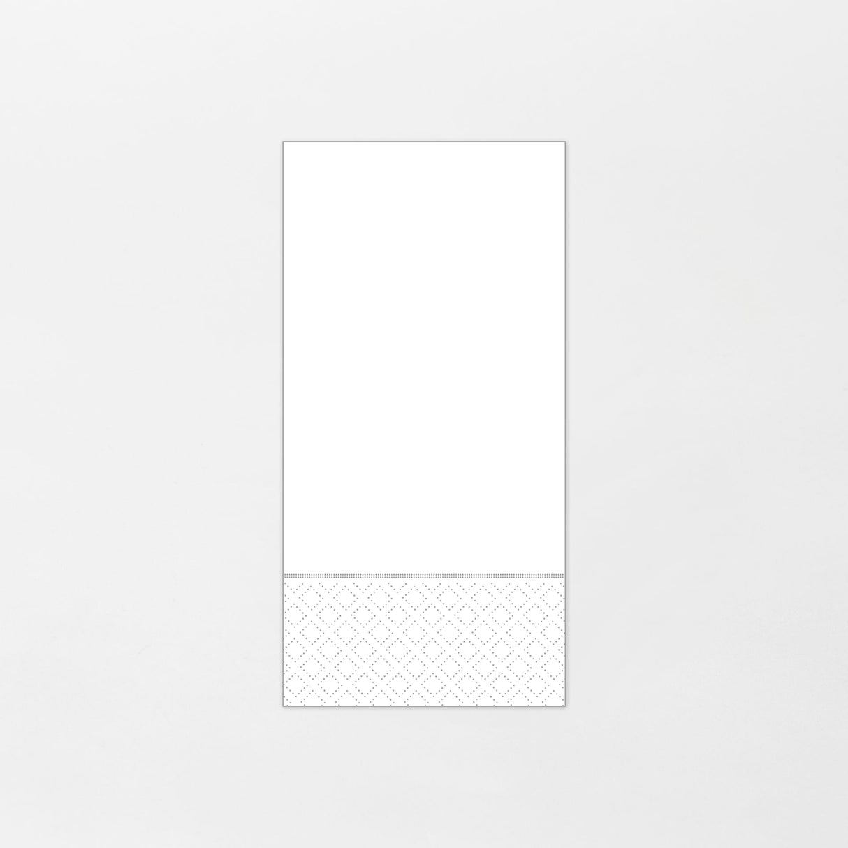 Lautasliina valkoinen 33x33cm ⅛-taitto (2400kpl/ltk)