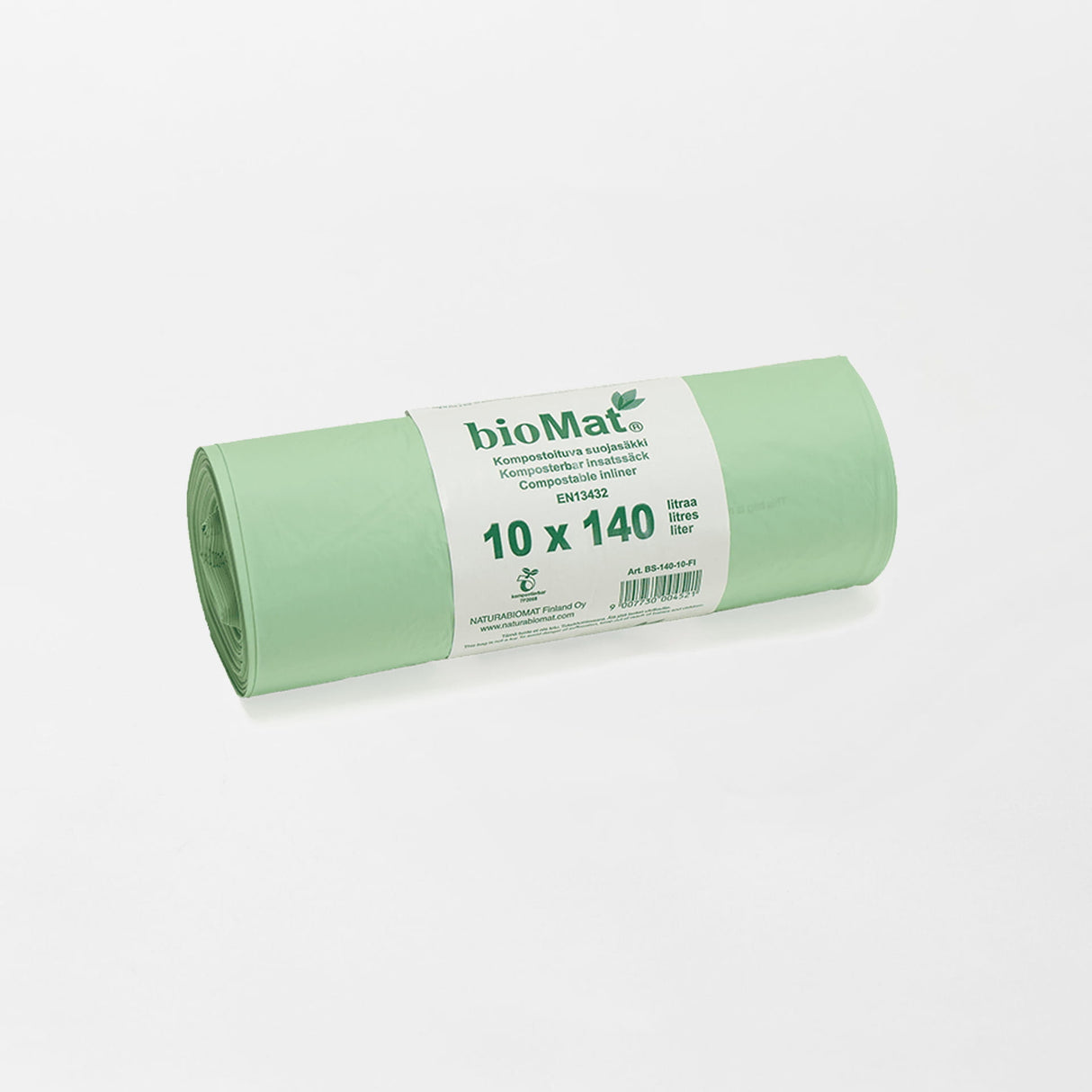 Biomat biojätesäkki 140L (10kpl/rll)