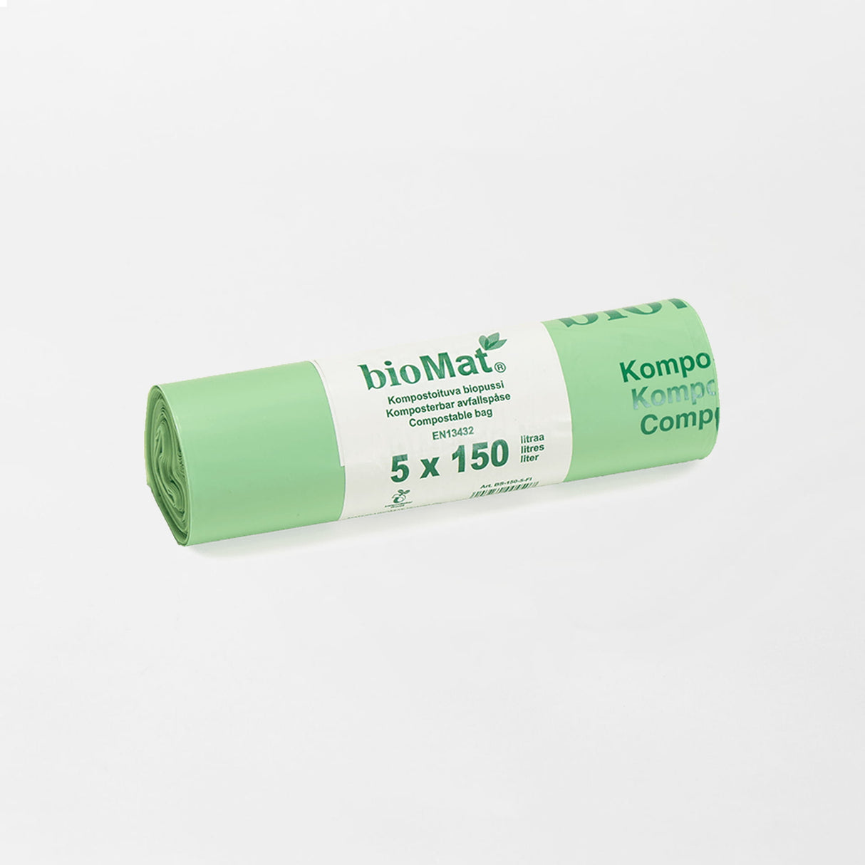 Biomat biojätesäkki 150L (5kpl/rll)
