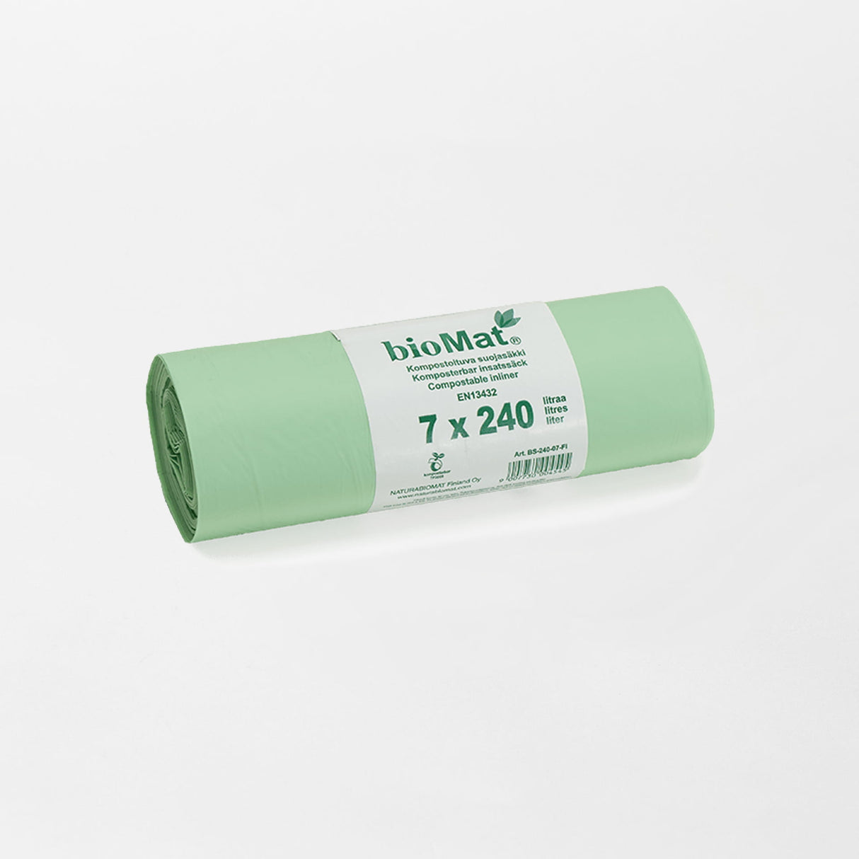 Biomat biojätesäkki 240L (7kpl/rll)