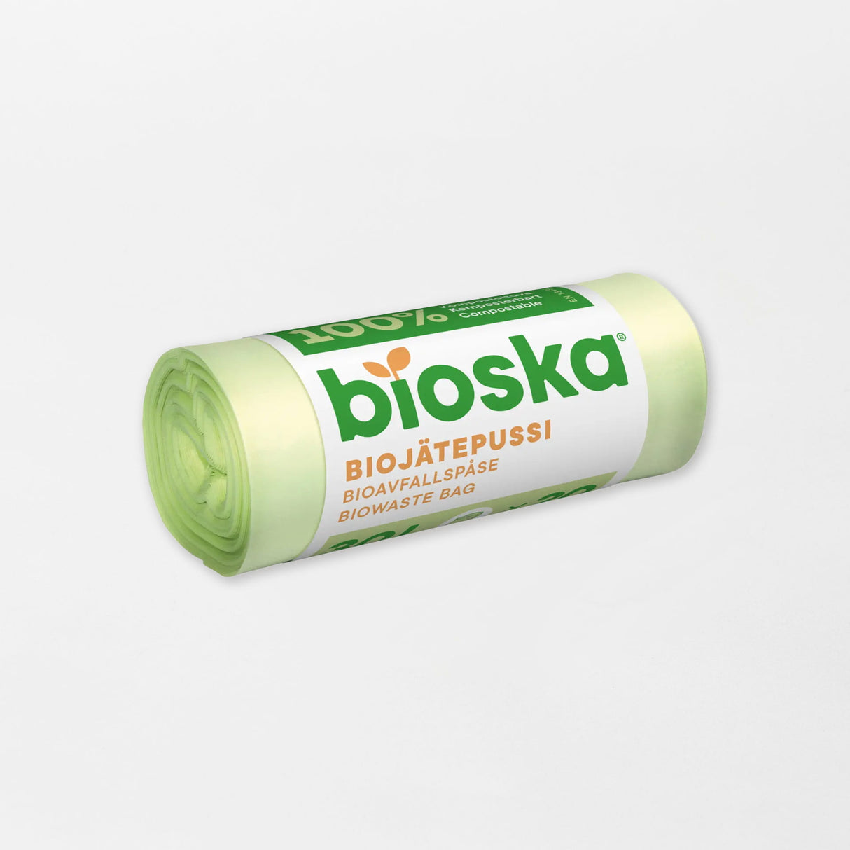 Bioska biojätepussi 30L (20kpl/rll, 15rll/ltk)