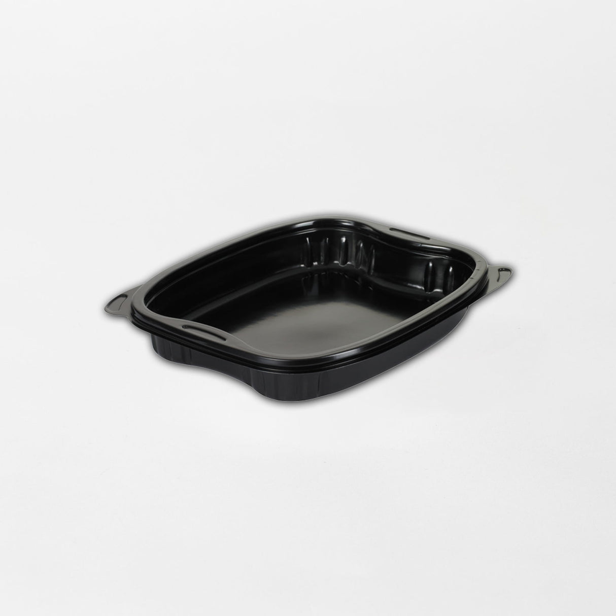 Bistro ruokarasian pohja musta (190X155X30mm) 500ml PP-muovi (300kpl/ltk)
