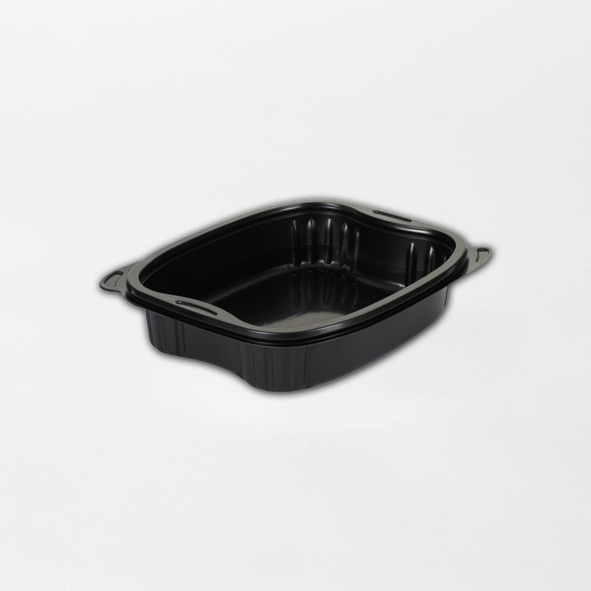 Bistro ruokarasian pohja musta (190X155X41mm) 700ml PP-muovi (300kpl/ltk)