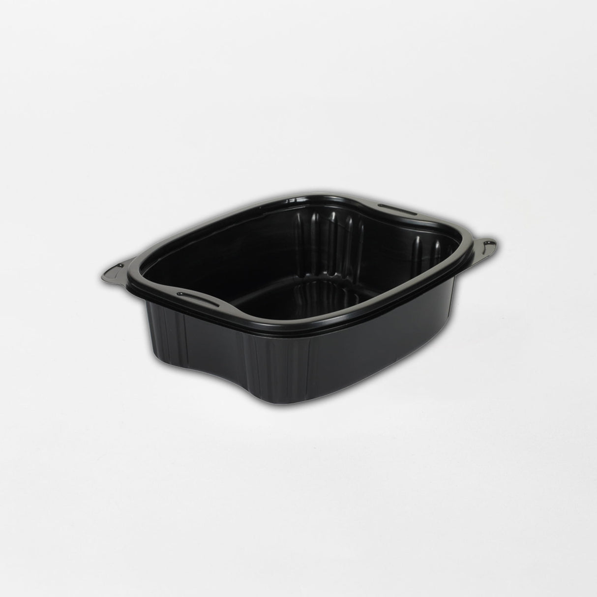 Bistro ruokarasian pohja musta (190X155X52mm) 900ml PP-muovi (300kpl/ltk)