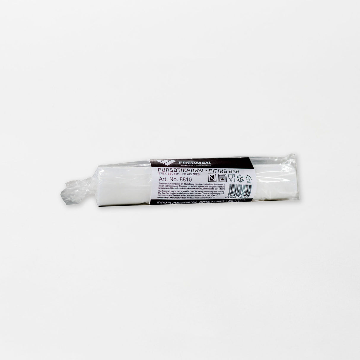 Fredman pursotinpussi 270x530mm (120kpl/ltk)