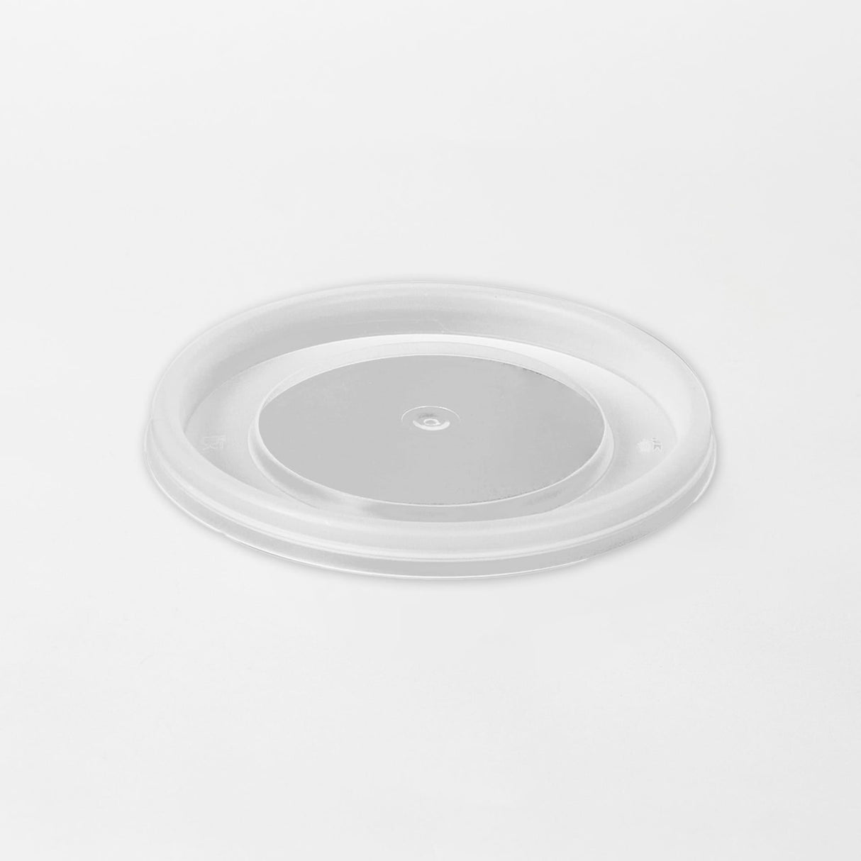 Kartonkisen keittokulhon PP-muovikansi 250-500ml Ø96mm (1000kpl/ltk)