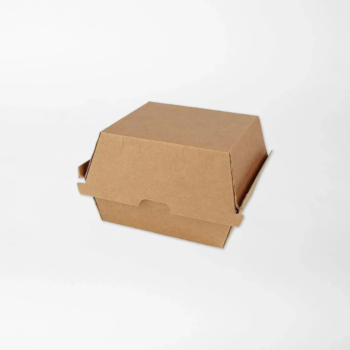 Kartonkinen hampurilaisrasia höyryrei´illä 150x150x80mm (200kpl/ltk)