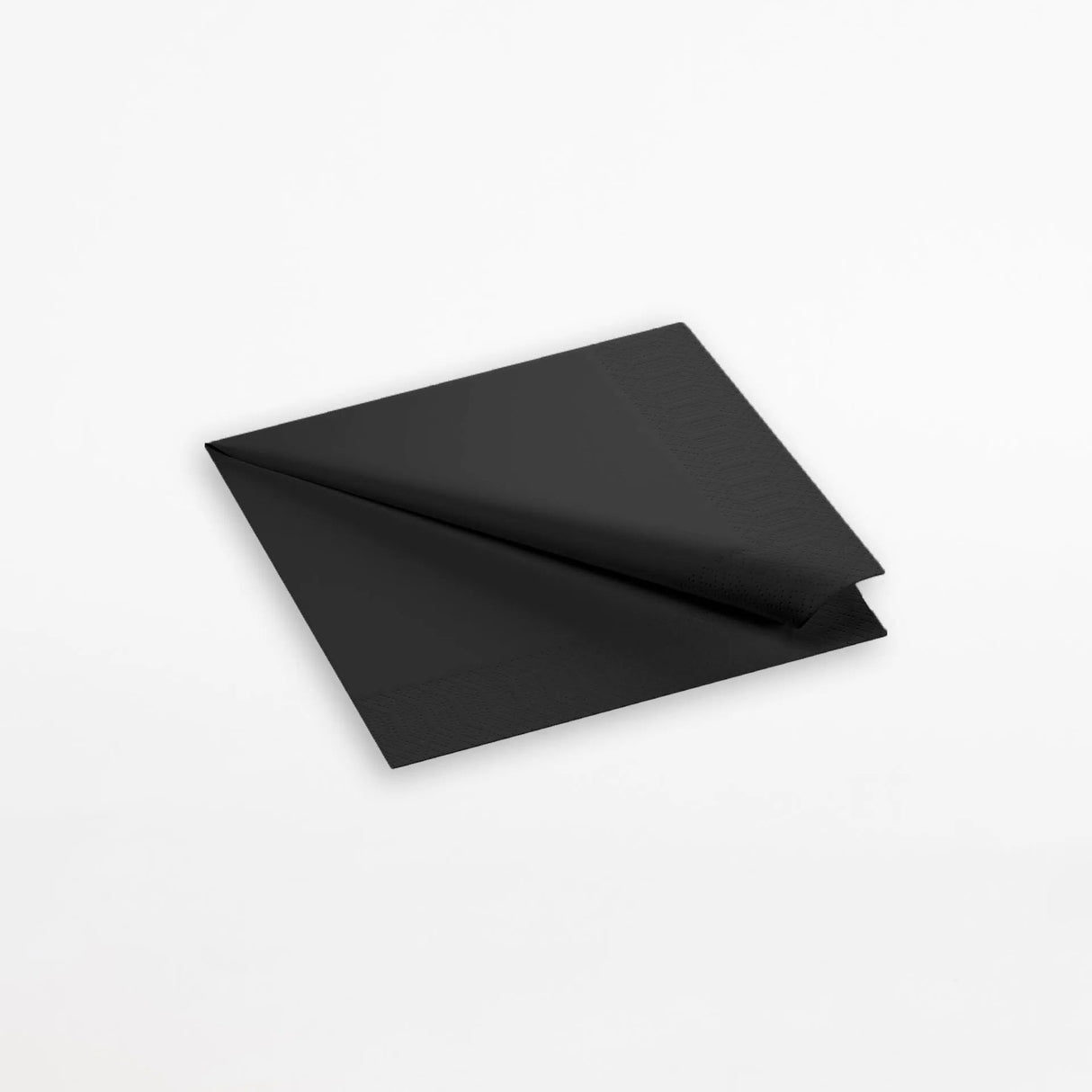 Lautasliina musta 33x33cm 1/4 taitto (1800kpl/ltk)