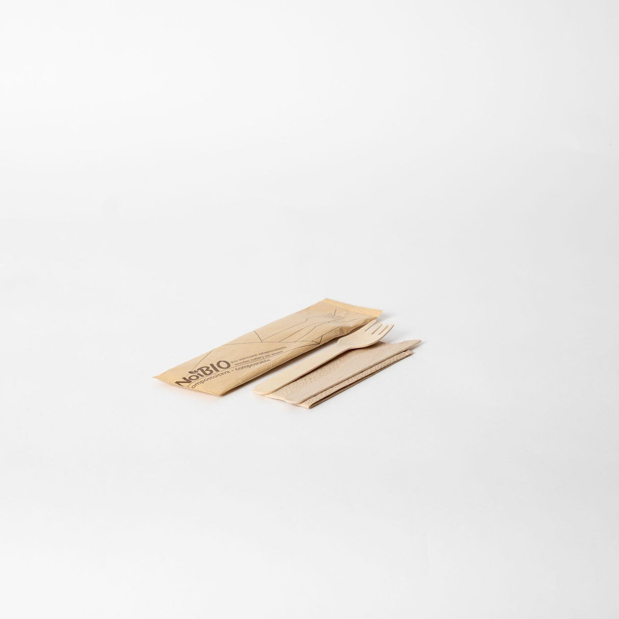 Puinen aterinsetti (vahapinnoite) - Kuatro