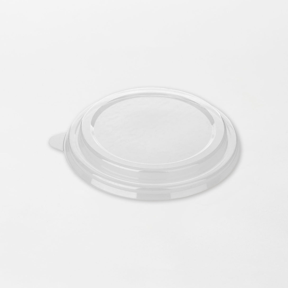 Pyöreän kartonkikulhon muovikansi Ø185mm 750-1100ml (800kpl/ltk)