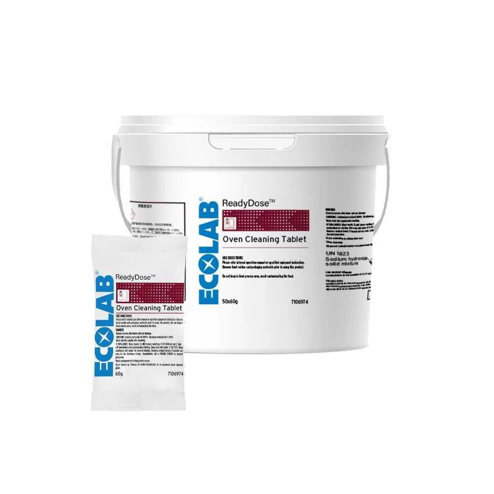 Ecolab READYDOSE Oven cleaner -uuninpuhdistustabletti (50tbl/prk)