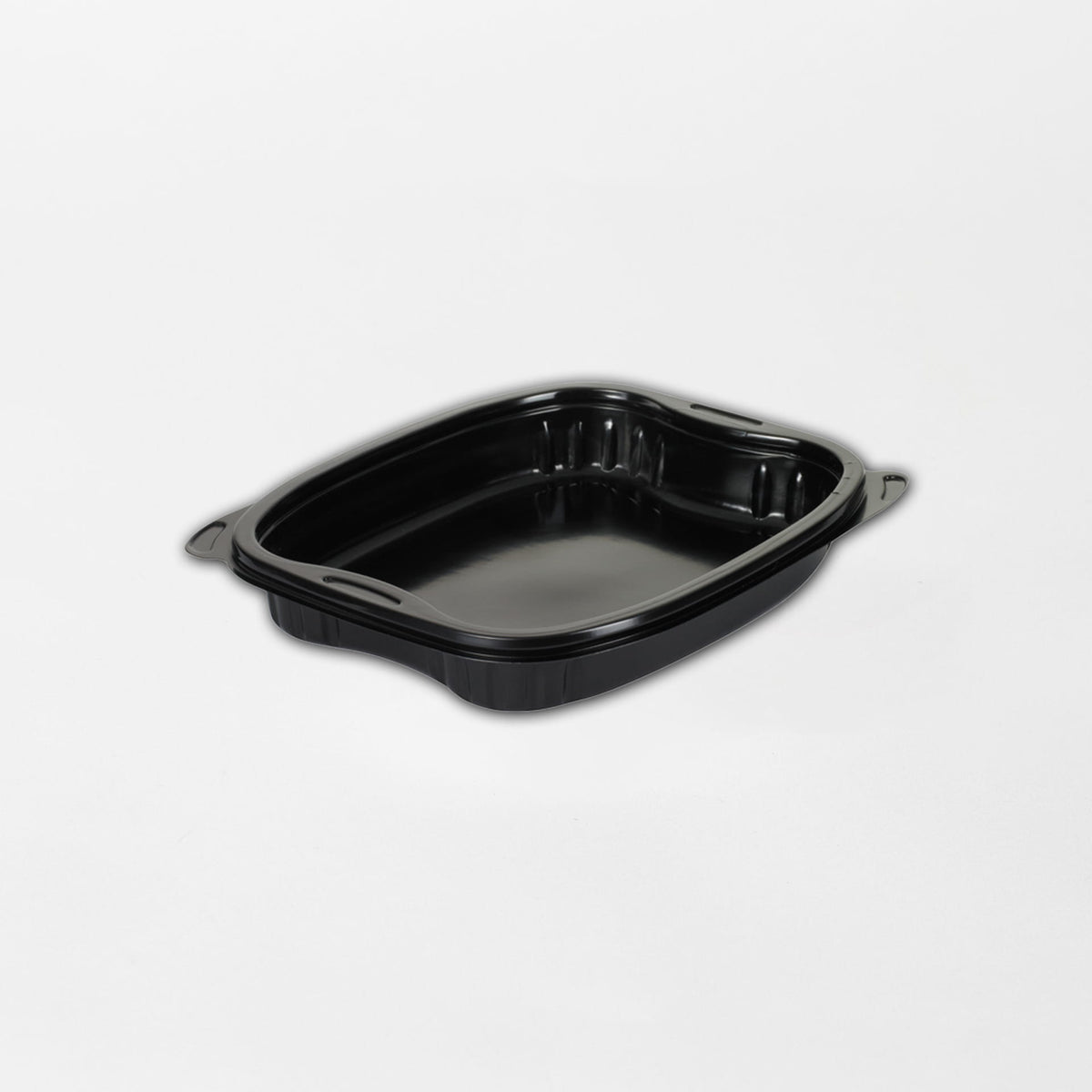 Bistro ruokarasian pohja musta (190X155X30mm) 500ml PP-muovi (300kpl/ltk)