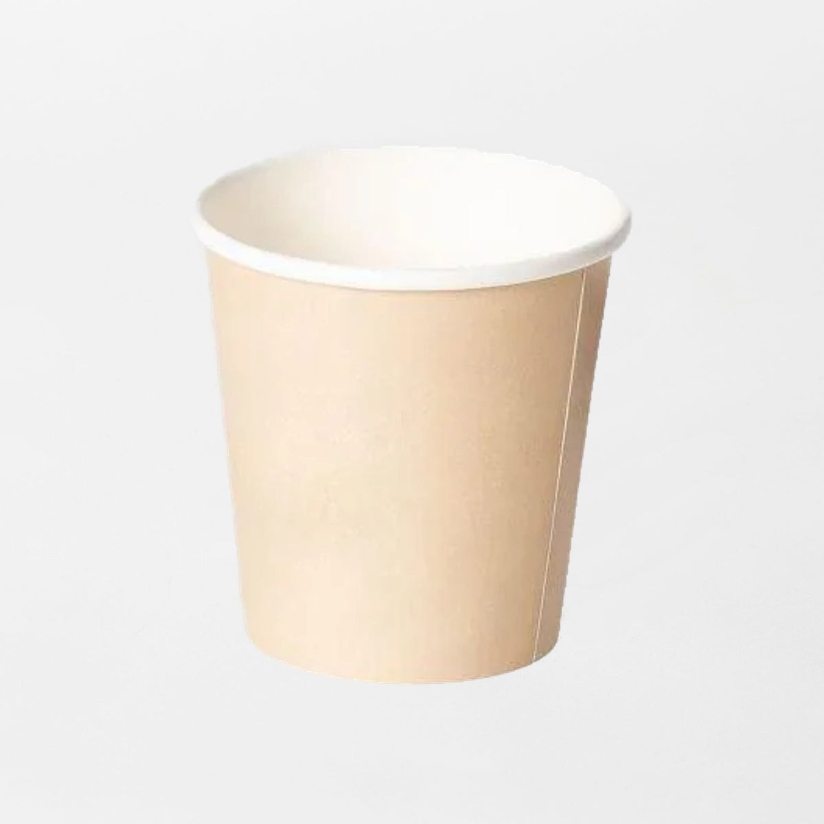 Kartonkinen kertakäyttökuppi ruskea 180ml (1000kpl/ltk)