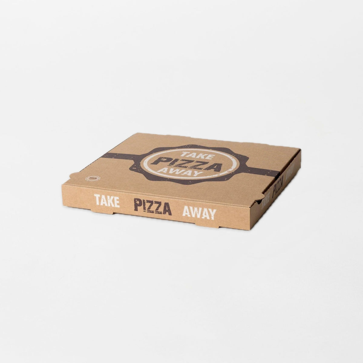 Pizzalaatikko Take Pizza Away 32x32x4cm ruskea (Mod.H) (100kpl/pkt)