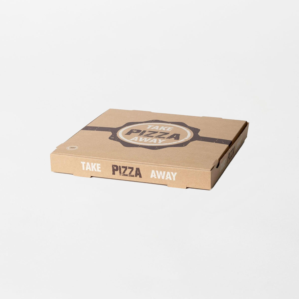 Pizzalaatikko Take Pizza Away 34,5x34,5x4cm ruskea (Mod.H) (100kpl/pkt)