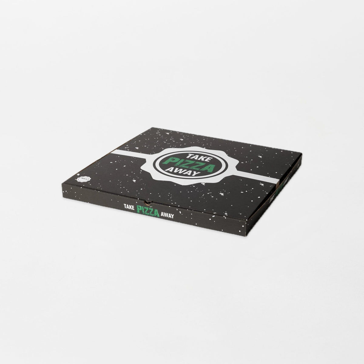 Pizzalaatikko Take Pizza Away 50x50x4cm musta (Mod.A) (50kpl/pkt)