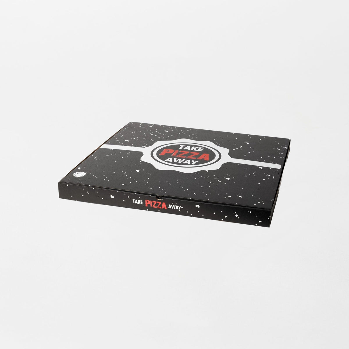 Pizzalaatikko Take Pizza Away 60x60x5cm musta (Mod.A) (50kpl/pkt)