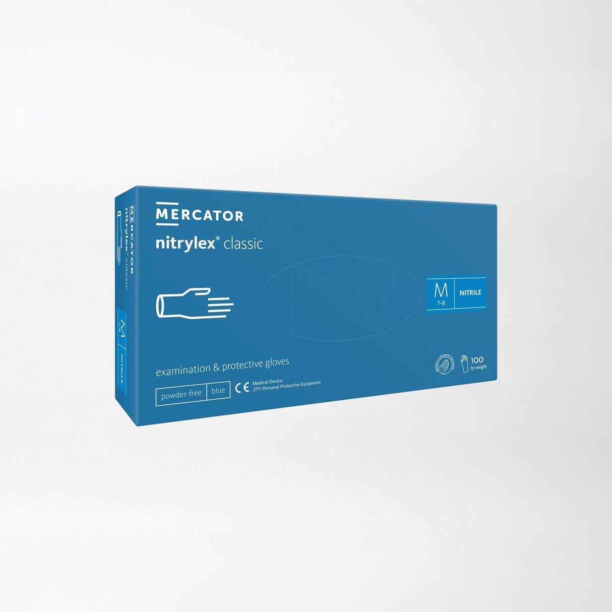 Mercator nitrylex nitriilikäsine sininen - Kuatro