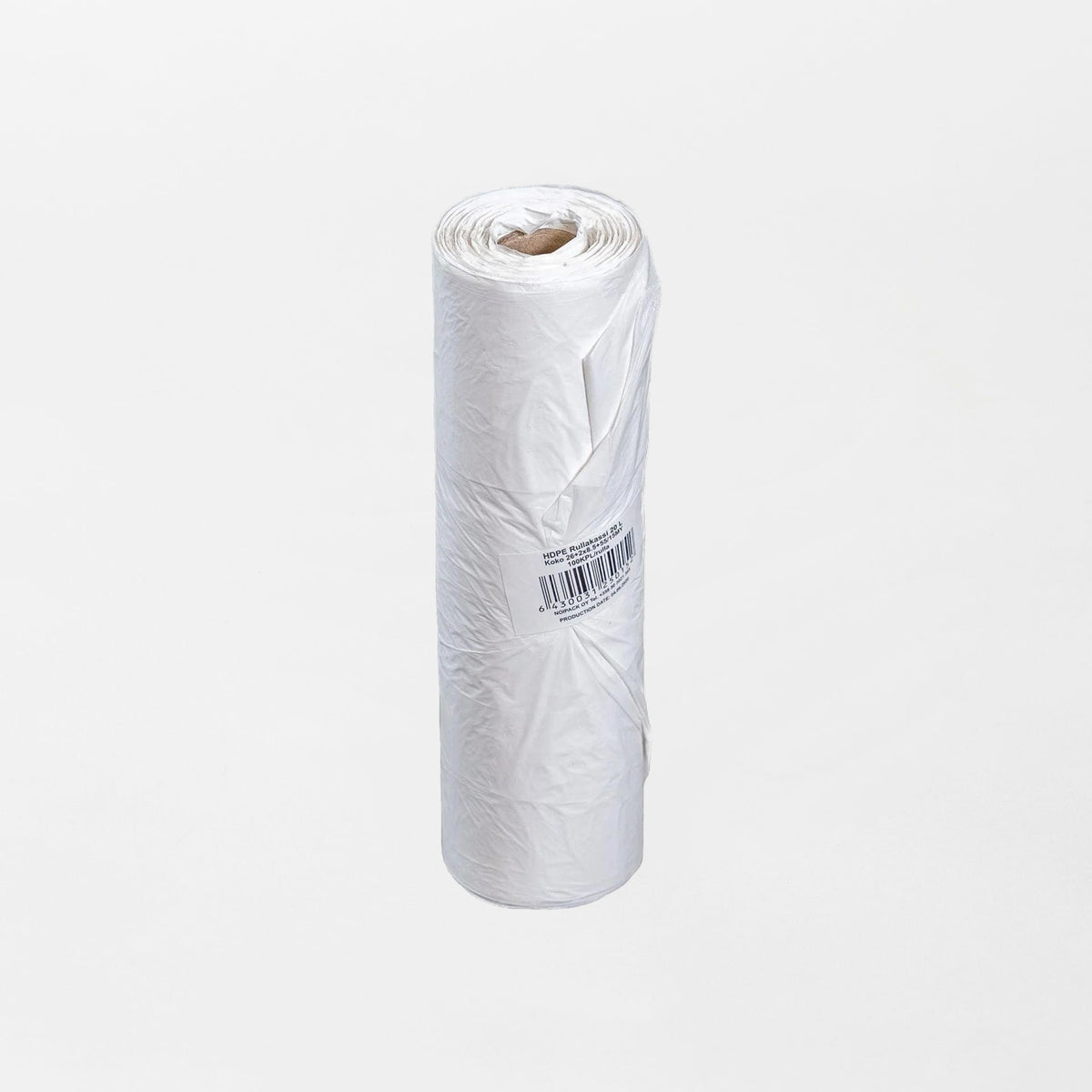 Rullamuovikassi valkoinen 20l (100kpl/rll, 15rll/ltk)