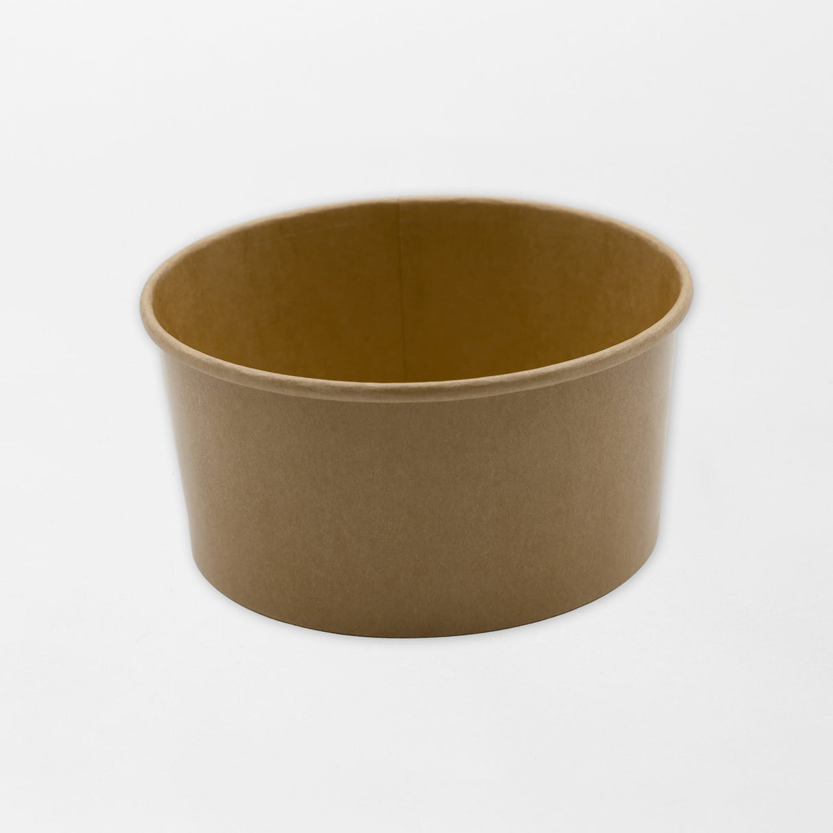 Round cardboard bowl brown Ø190mm 1800ml