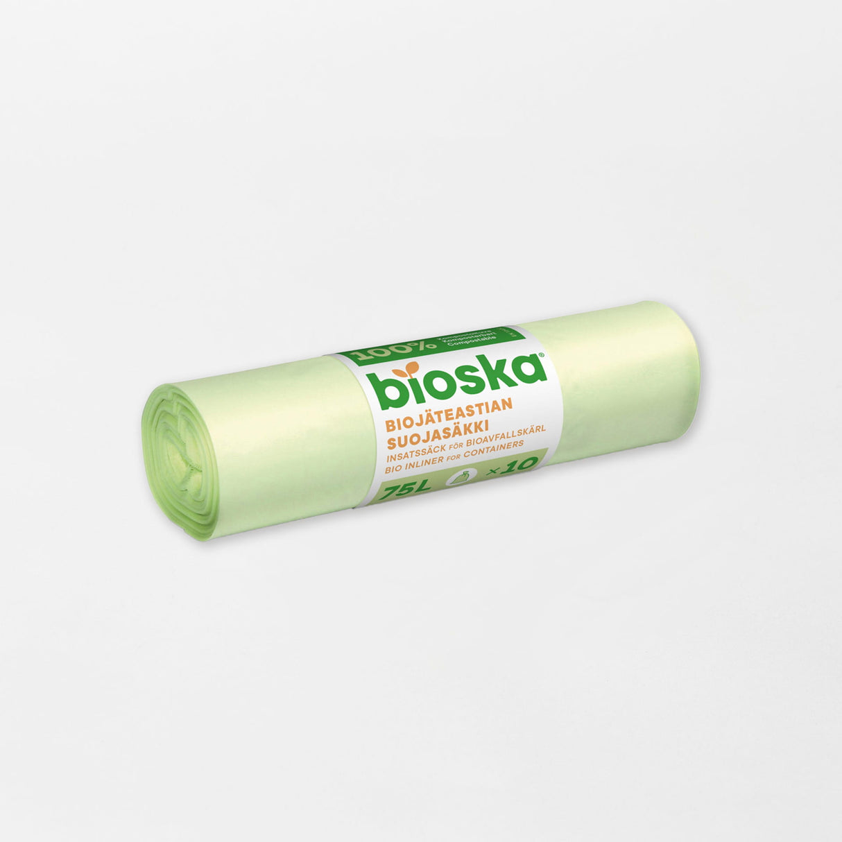 Bioska biojätesäkki 75L (10kpl/rll, 20rll/ltk)