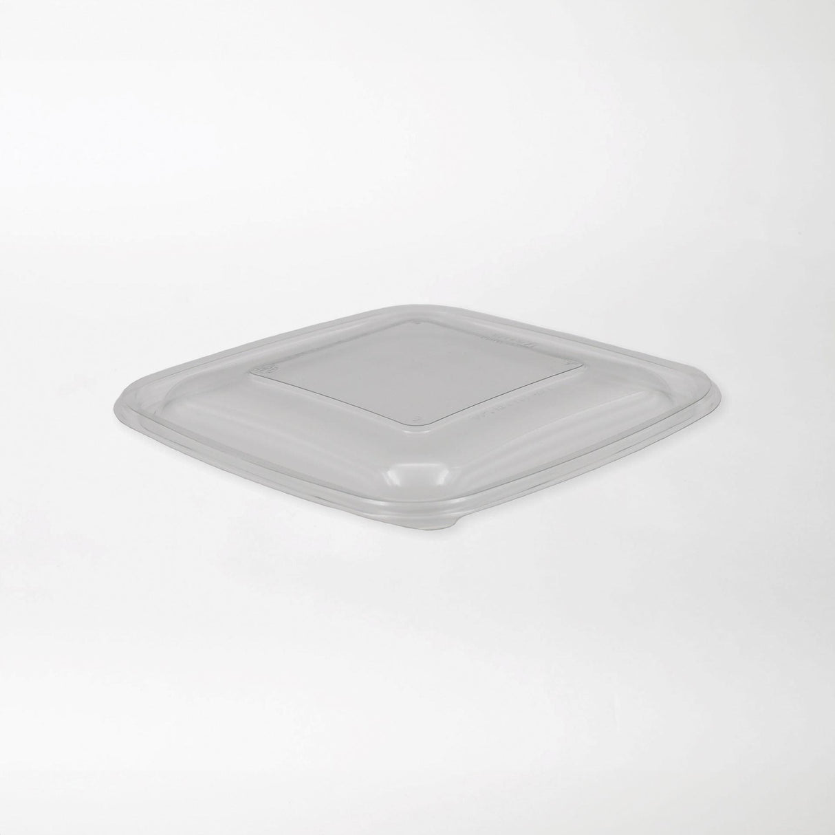 Dishy neliskanttisen rasian kansi läpinäkyvä 500-1500ml rPET (190x190mm) - Kuatro