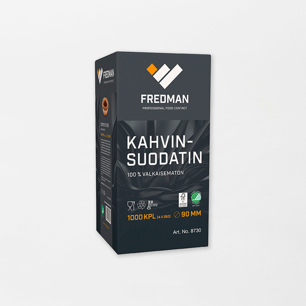 Fredman kahvinsuodatin Ø90mm (1000kpl/pkt)