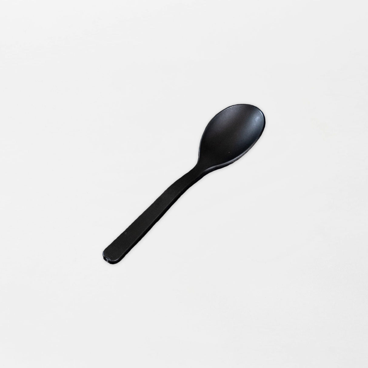 Harmaa uudelleenkäytettävä kahvilusikka 14cm PP-muovi (2000kpl/ltk)
