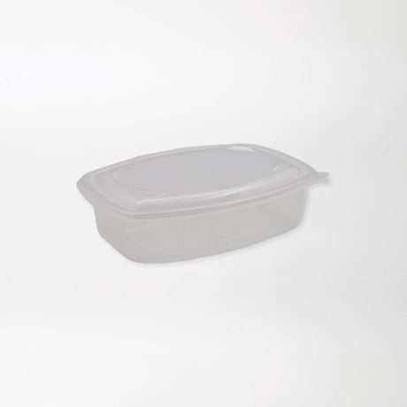 Hotty neliskanttinen saranakansirasia kirkas 1500ml PP-muovi - Kuatro