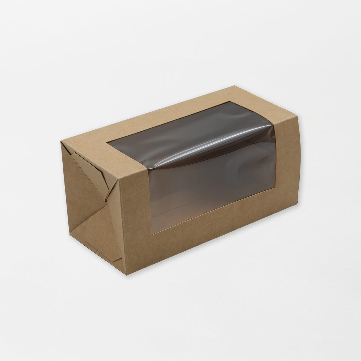 Cardboard baguette box with window 7.5x7.5x30cm (300pcs/box)