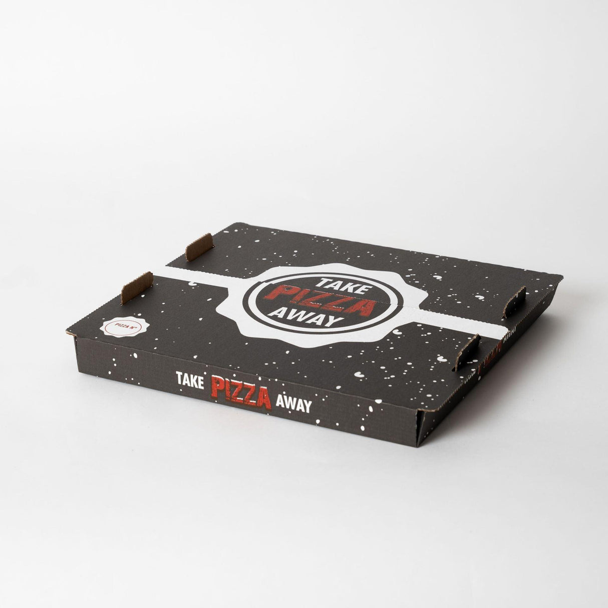 Take away pizzalaatikko Take Pizza Away 28x28x3cm musta (Mod.Fi) - Kuatro