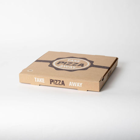 Take away pizzalaatikko Take Pizza Away 34,5x34,5x4cm ruskea (Mod.H) - Kuatro