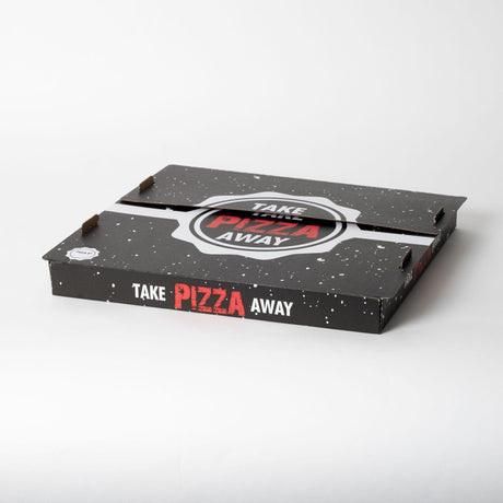 Take away pizzalaatikko Take Pizza Away 38x38x4cm musta (Mod.Fi) - Kuatro