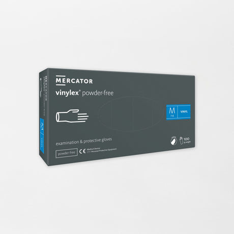 Mercator Vinylex vinyylikäsine läpikuultava (10rs/ltk, 100kpl/rs)