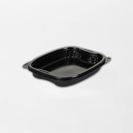 Bistro ruokarasian pohja musta (190X155X30mm) 500ml PP-muovi (300kpl/ltk)