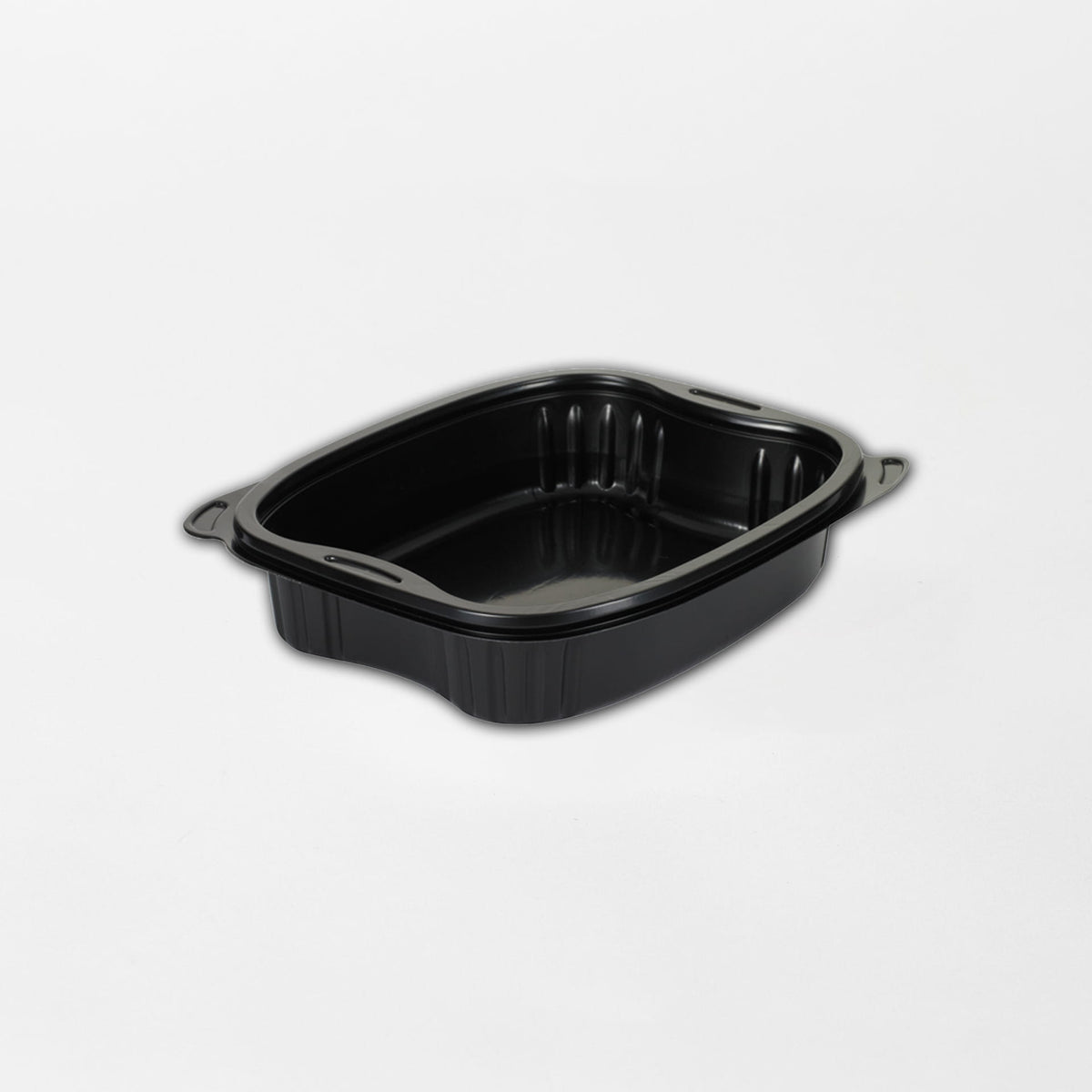 Bistro ruokarasian pohja musta (190X155X41mm) 700ml PP-muovi (300kpl/ltk)