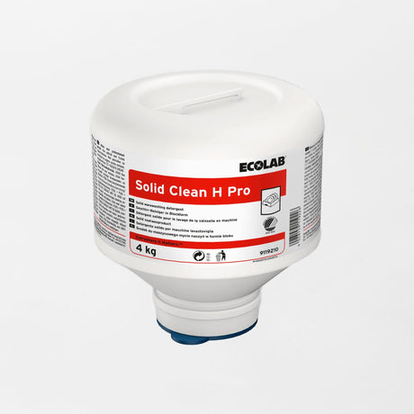 Ecolab Solid Clean H Pro koneastianpesuaine 4kg (4kpl/ltk)