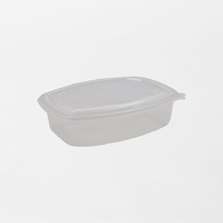 Hotty neliskanttinen saranakansirasia läpinäkyvä 1500ml PP-muovi (200kpl/ltk)