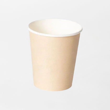 Kartonkinen kertakäyttökuppi ruskea 240ml (1000kpl/ltk)
