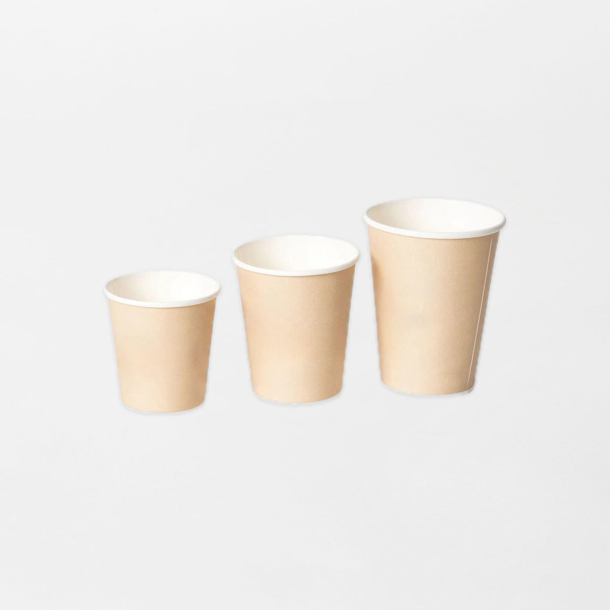 Kartonkinen kertakäyttökuppi ruskea 350ml (1000kpl/ltk)