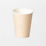 Kartonkinen kertakäyttökuppi ruskea 350ml (1000kpl/ltk)