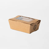 Kartonkinen saranakansirasia "take food away" 900ml (300kpl/ltk)