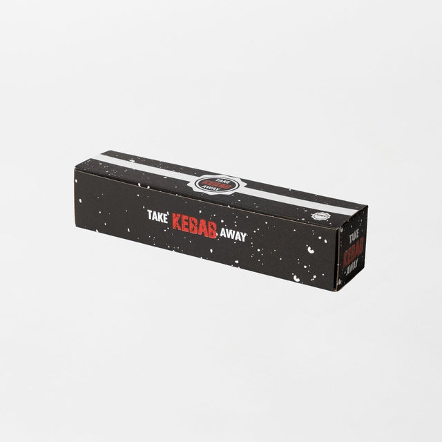 Kebabrullalaatikko Take Kebab Away 8x8x36cm musta (Mod.A) (100kpl/pkt)