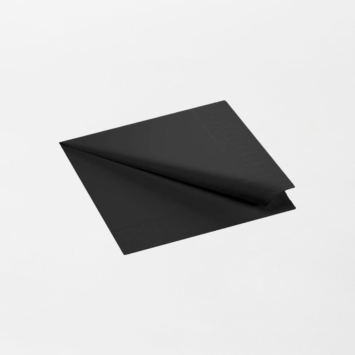 Lautasliina musta 33x33cm 1/4 taitto (1800kpl/ltk)