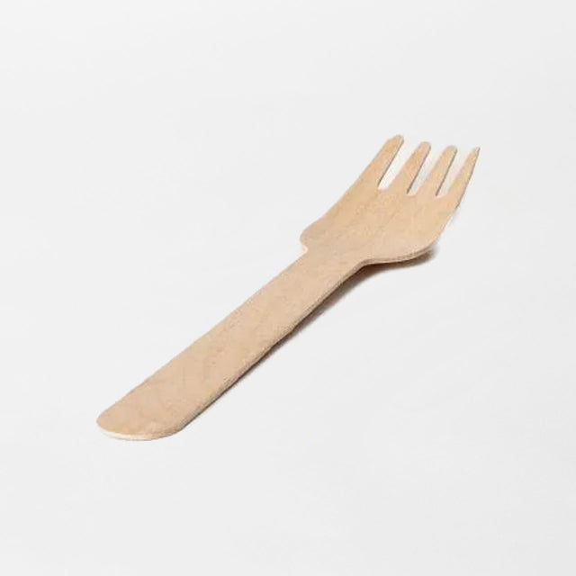 NoiBIO puinen haarukka 16cm (vahapinnoitettu) (1000kpl)