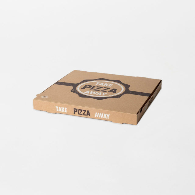 Pizzalaatikko Take Pizza Away 40x40x4cm ruskea (Mod.H) (50kpl/pkt)