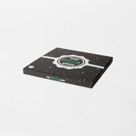 Pizzalaatikko Take Pizza Away 50x50x4cm musta (Mod.A) (50kpl/pkt)