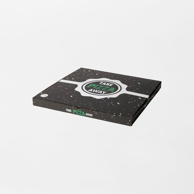 Pizzalaatikko Take Pizza Away 50x50x4cm musta (Mod.A) (50kpl/pkt)